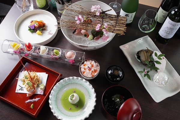 日本懷石料理在台灣的啟蒙 - 新都里推出2015春季限定八品一湯「櫻花盛宴」套餐