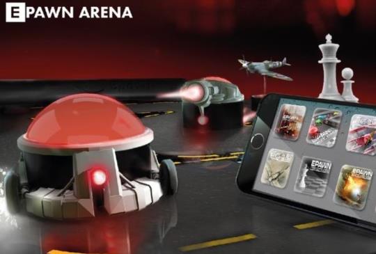 將虛擬畫面轉換為實體，第一款多人連線的實體遊戲板 ePawn Arena 募資中