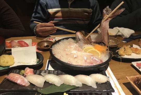 【東京x美食-自己的魚自己釣，吃魚前先抓魚壽司店】