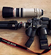 Nikon、Canon、攝影、槍