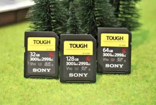 不怕摔、不怕水的一體成型堅韌結構，Sony 發表 SF-G 系列 TOUGH 規格高速記憶卡