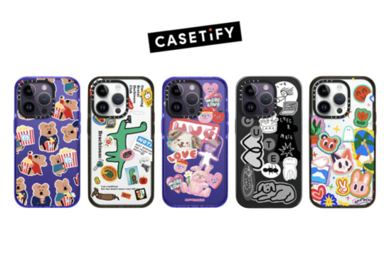 CASETiFY揭曉最受歡迎的五款貼紙風格手機殼