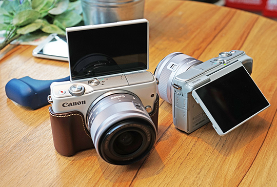 自拍、翻轉螢幕一次滿足，女孩專屬迷你單眼 Canon EOS M10 亮眼登場