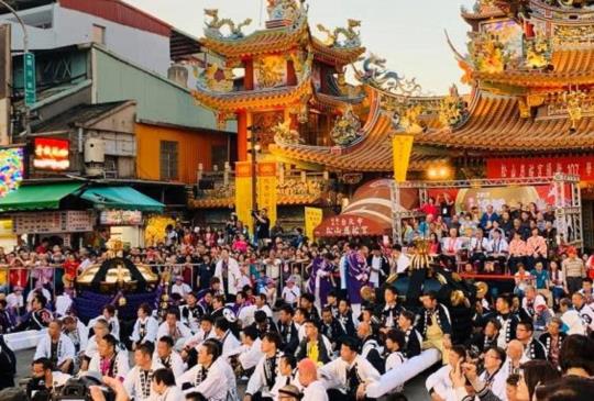 11/2日本大神轎祈福盛典再現松山