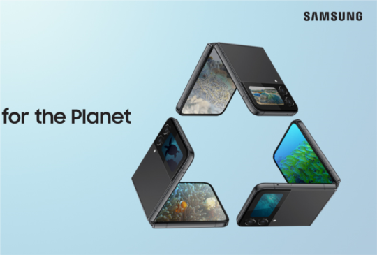 Samsung Galaxy摺疊新旗艦落實永續環保 再生原料比重高達90%