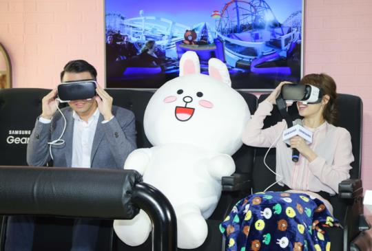 Samsung X LINE 共設快閃店， Gear VR 4D 、 Galaxy A 現場體驗
