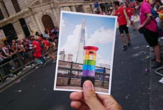 【倫敦．Gay Pride】驕傲的彩虹旗