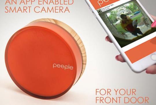 敲門就會自動回傳畫面至手機，Peeple 智慧貓眼預計 2016 年出貨