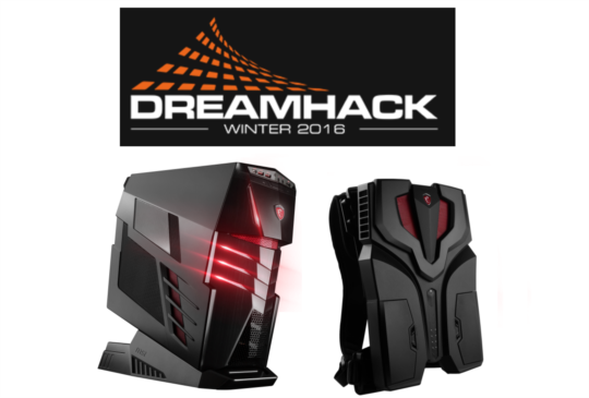 微星科技攜手全球知名電競戰隊 FNATIC 參加 2016 冬季 DreamHack