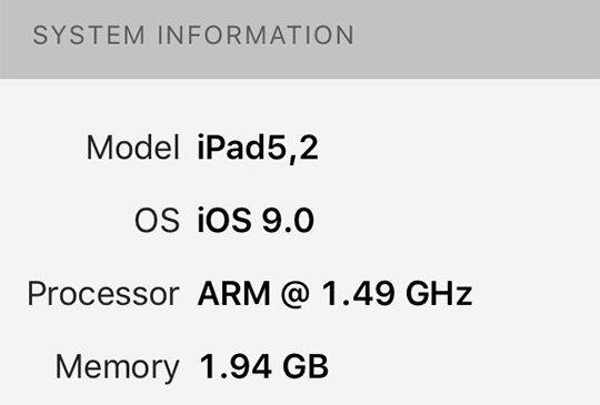 宣告蘋果全面 2GB 時代到來？！iPad mini 4 處理器、記憶體大躍進