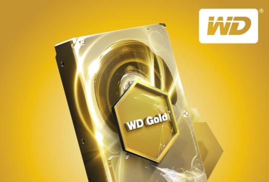 WD 推出 Gold 金標硬碟，共有 4TB、6TB、8TB 三種選擇
