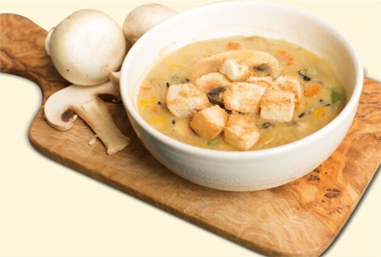 【食譜】暖身暖胃 溫潤野米蘑菇濃湯