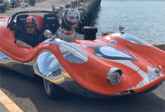 屏東看海美術館矢延憲司《船仔貓》爆紅 號稱世界最快的雕塑『Speeder』加入展出