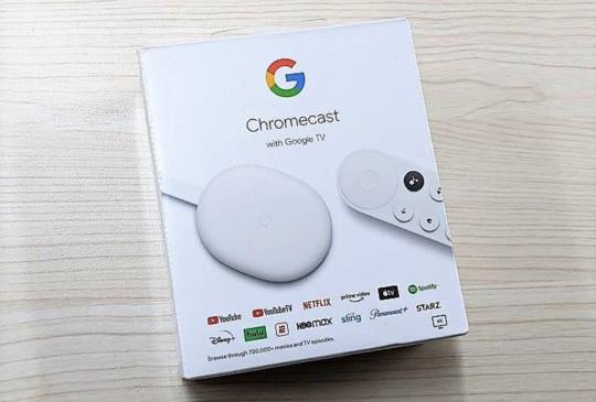 老電視回春長智慧爽看 Disney+　開箱 4K Chromecast with Google TV
