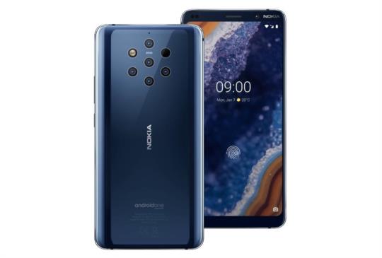 後置五鏡頭手機 Nokia 9 PureView 正式上市