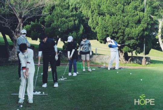 國華高爾夫俱樂部攜手基金會與HOPE學苑 推廣高球運動向下普及
