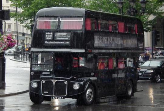【倫敦．鬼巴士Ghost Tour】巴士上講鬼