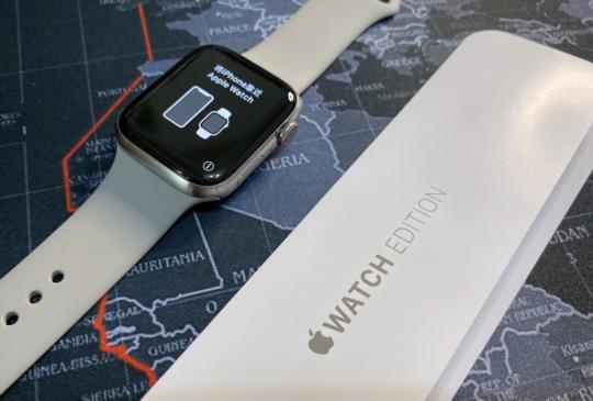 美國版 Apple Watch Series 5 Edition 44mm 鈦金屬錶殼開箱
