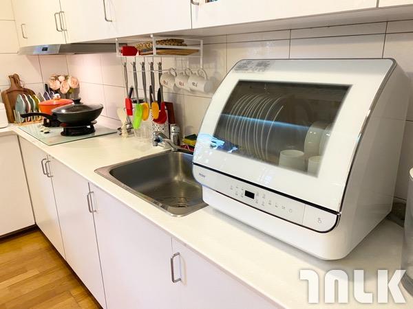 小廚房也可以擁有洗碗機，洗碗的事交給～「Haier 海爾小海貝全自動洗碗機」 | 熱血煮婦Amy | Amy