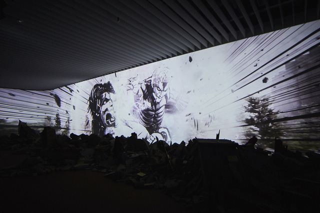 進擊的巨人展展區示意圖／照片來源：東京場.jpg