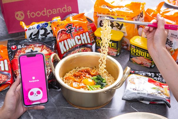 foodpanda 統計單泡麵品項即佔 pandamart 熊貓超市韓貨銷售的三成.jpg