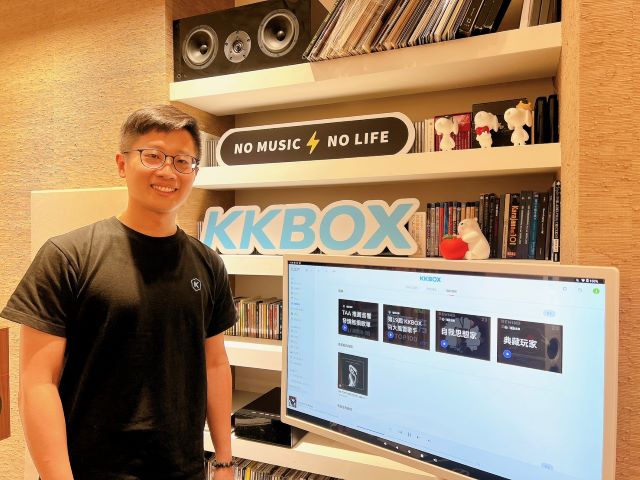 KKBOX 首度參與 TAA 音響展，科科科技音樂串流業務群總經理葉展昀.jpg