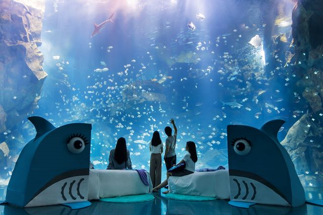 COZZI Blu和逸飯店桃園館攜手Xpark打造全台唯一水族館內的品酒會.jpg
