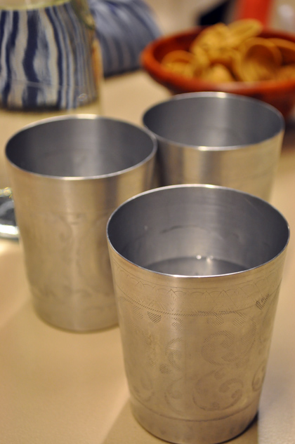 泰炘泰式料理 - 錫製品水杯