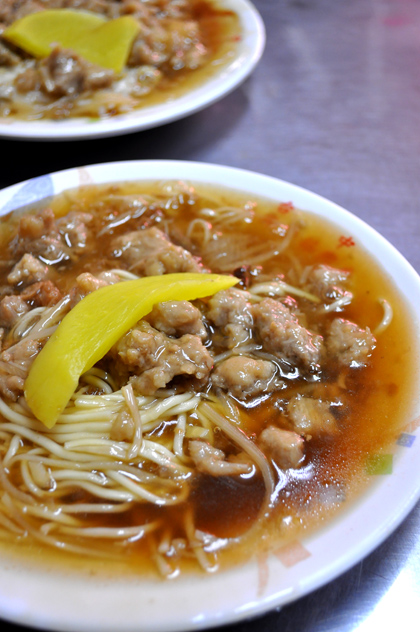 台中正老牌香菇肉焿 - 香菇肉羹麵