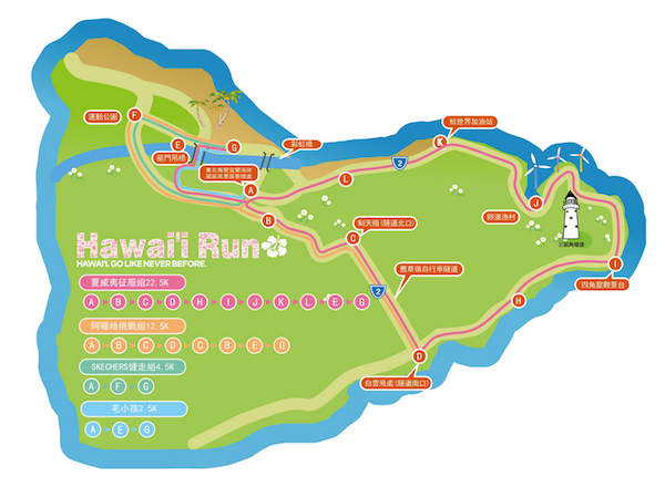 2015夏威夷路跑