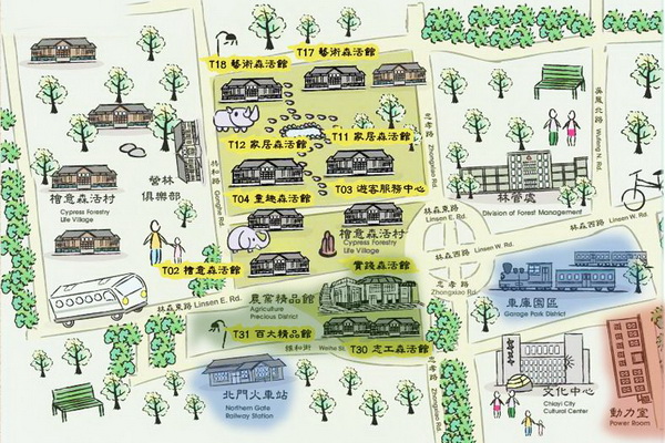 北門車站旅遊地圖.JPG