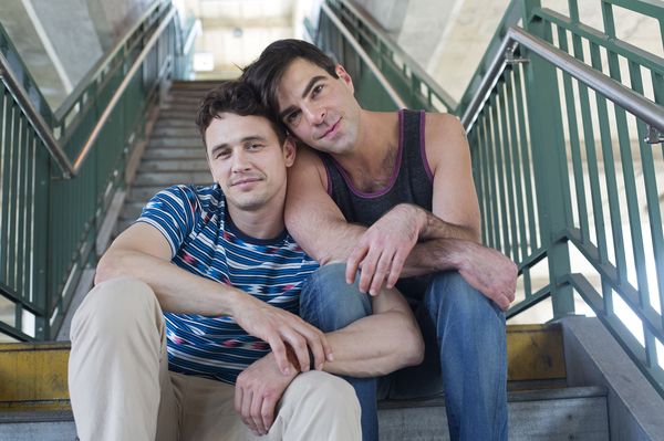 《麥可-我的直男前男友》 James Fraco與Zachary Quinto片中飾演同志情侶(1)