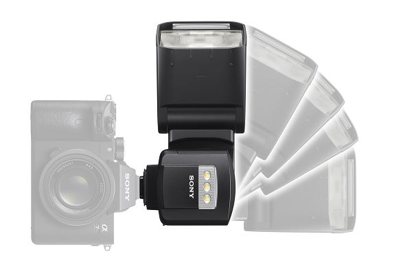 圖4) Sony HVL-F60RM 閃光燈具備獨特的「快速轉向擺頭」功能，.jpg